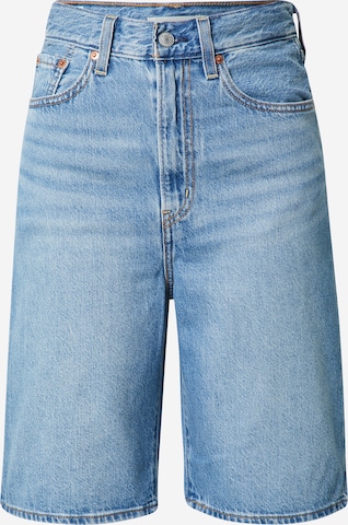 LEVI'S ® Loosefit Jeans 'High Loose Bermuda' in Blauw: voorkant