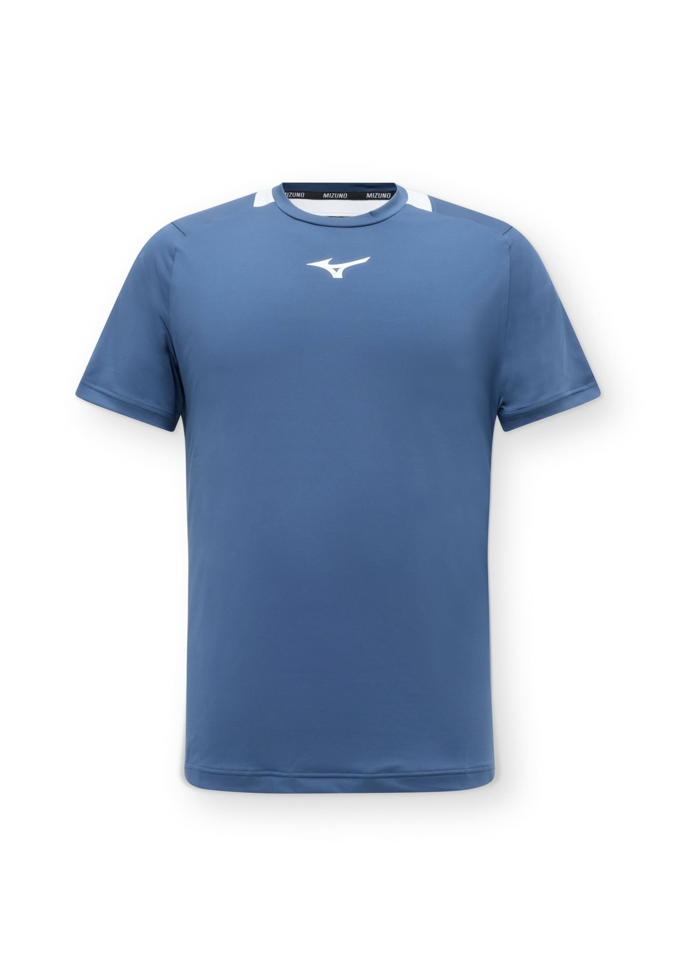 MIZUNO Performance shirt in Blue: front