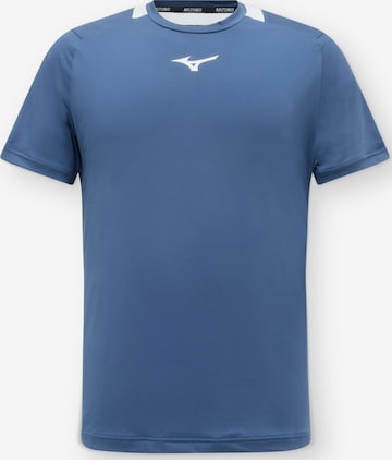 MIZUNO Performance shirt in Blue: front