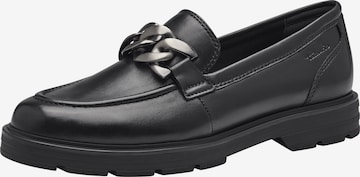 TAMARIS Classic Flats in Black: front