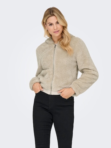 Veste mi-saison 'ONLAnna' ONLY en beige : devant