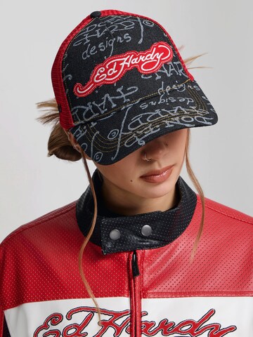 juoda Ed Hardy Kepurė: priekis