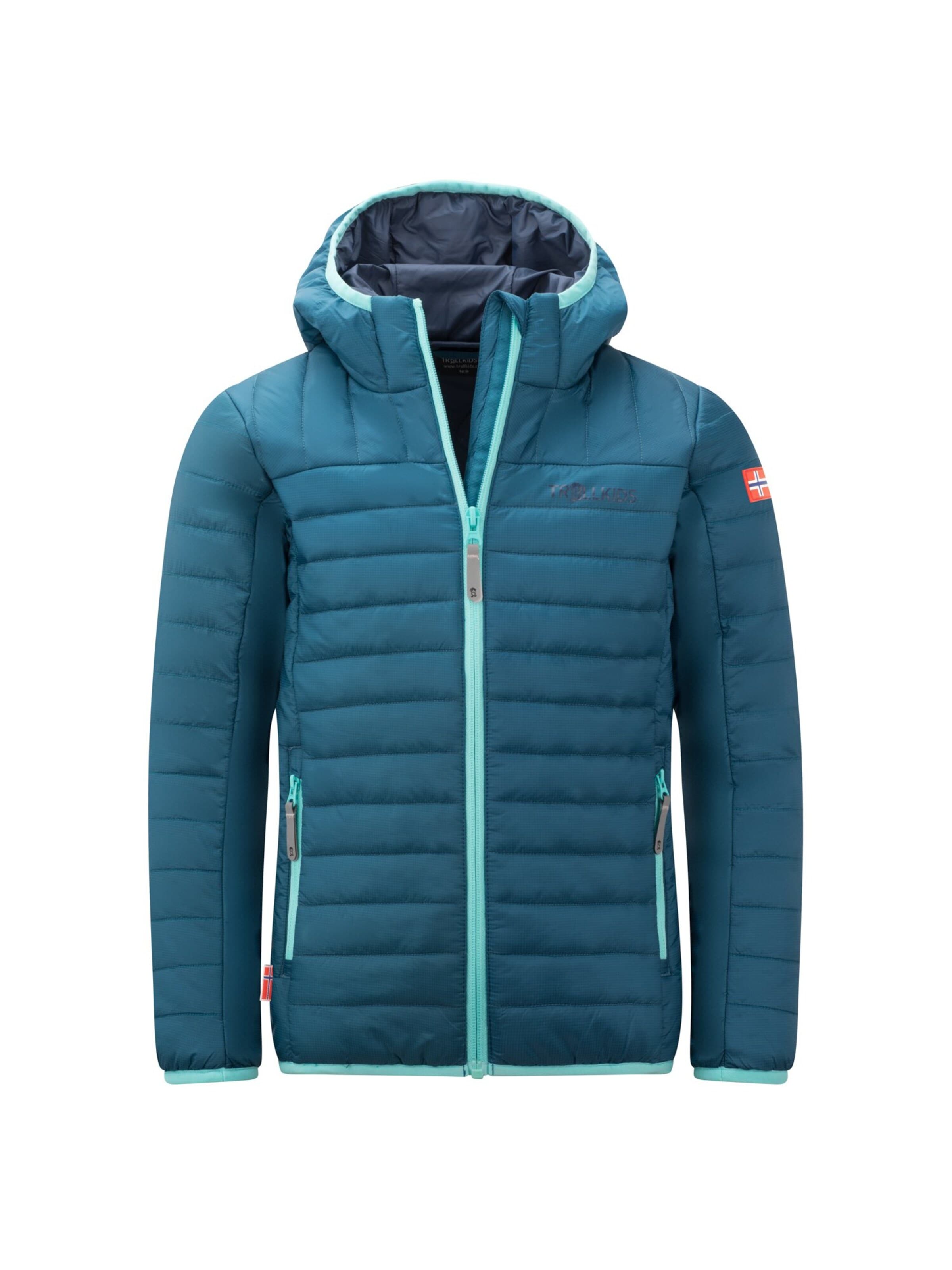 TROLLKIDS Outdoor jacket in Blue: front