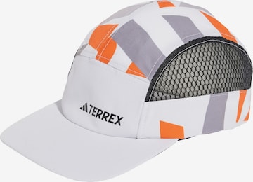 balts ADIDAS TERREX Sporta naģene 'Climacool 5-Panel Graphic': no priekšpuses