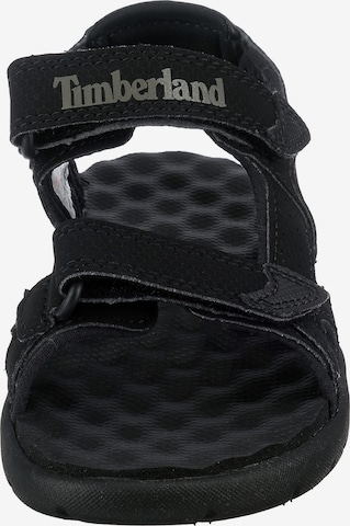 TIMBERLAND Sandale in Schwarz