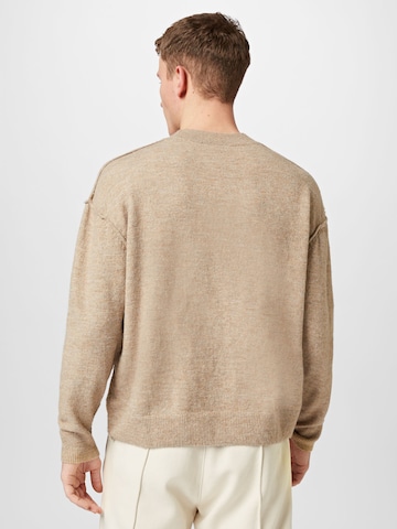 WEEKDAY Pullover 'Daniel' in Beige