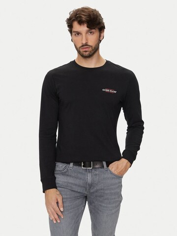 Maglietta di GUESS in nero: frontale