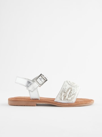 Next Sandale in Silber