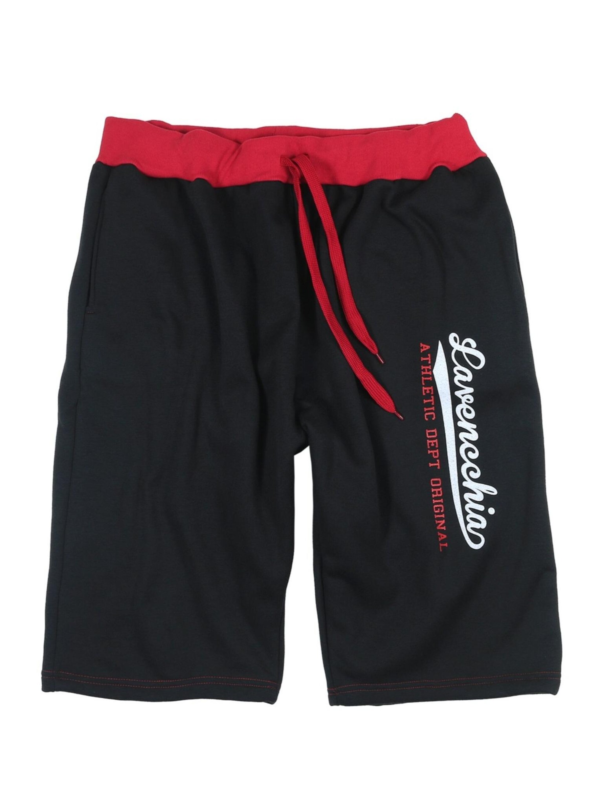 Lavecchia Loosefit Hose 'LV-2017' in Schwarz: Vorderseite