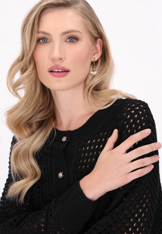 Cardigan DreiMaster Klassik en noir