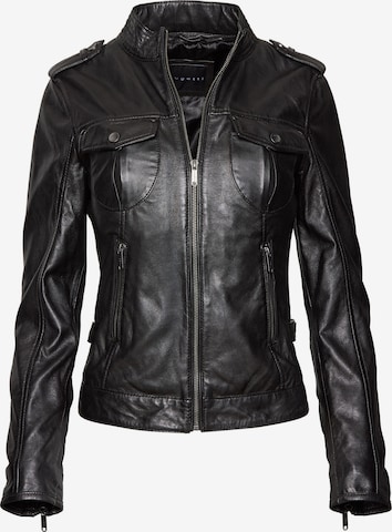 bugatti Tussenjas 'Lady-102' in Zwart: voorkant