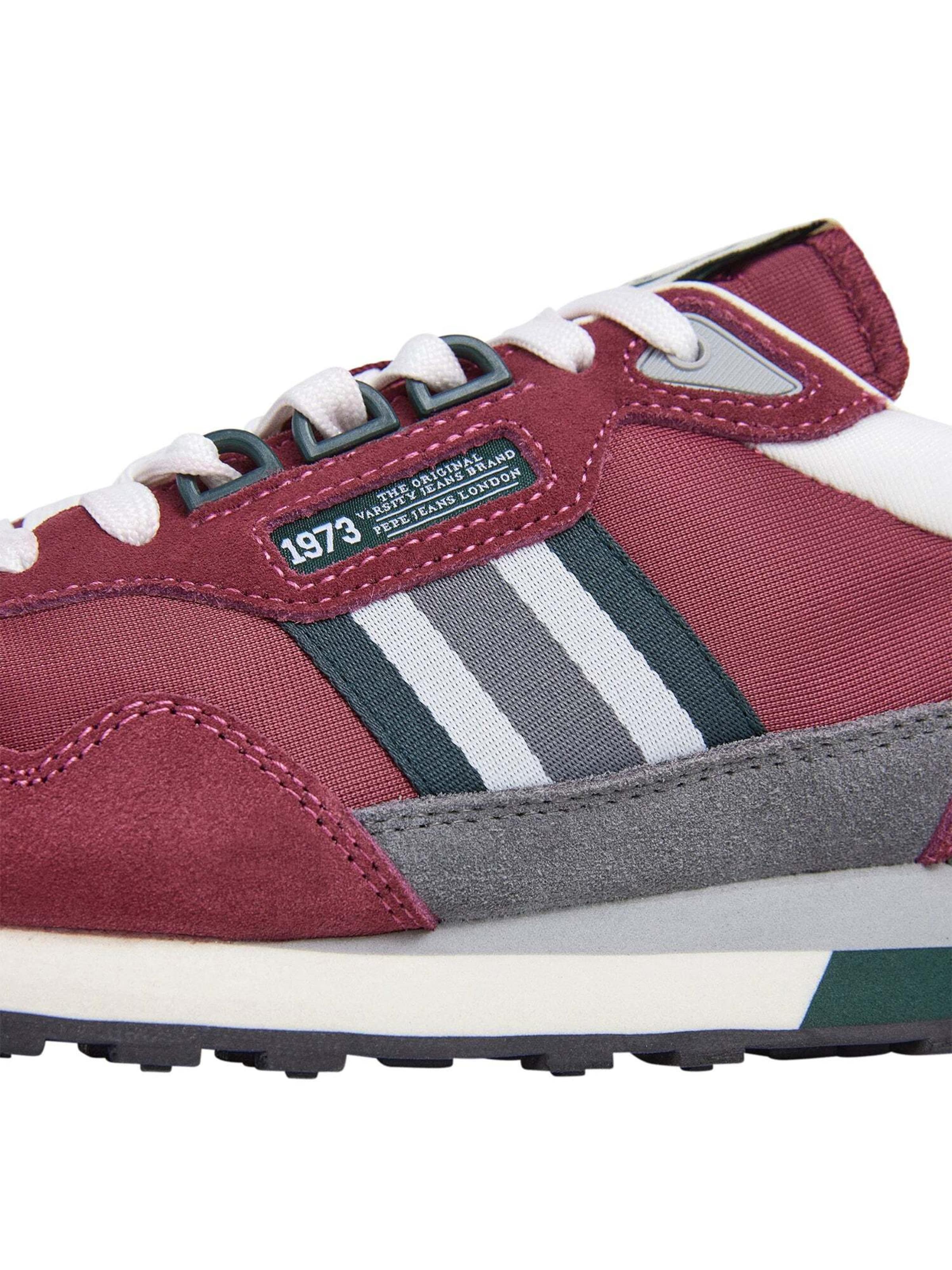 Pepe Jeans Platform trainers in Red