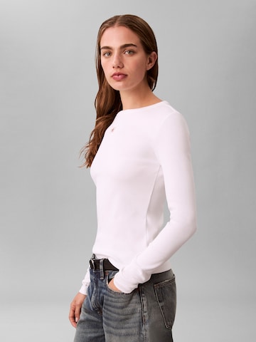 Calvin Klein Jeans Koszulka w kolorze biały
