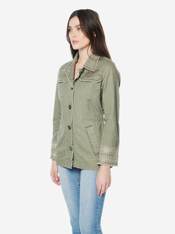 KOROSHI - Casaco meia-estação em verde