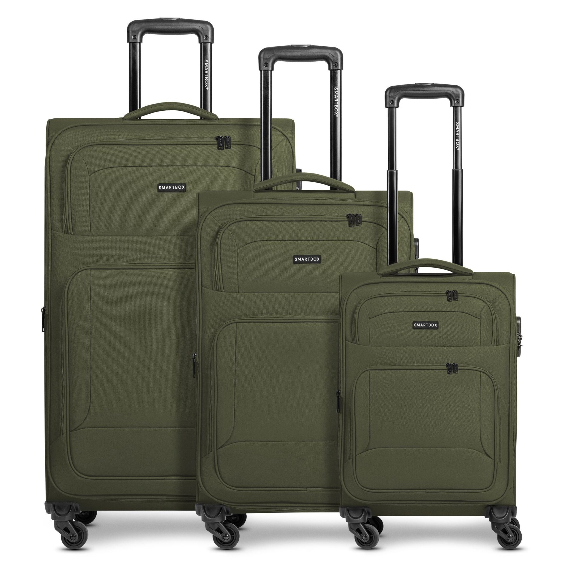 Ensemble de bagages 'Edition 04' Smartbox en vert : devant