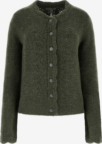 GUESS Strickjacke in Grün: Vorderseite