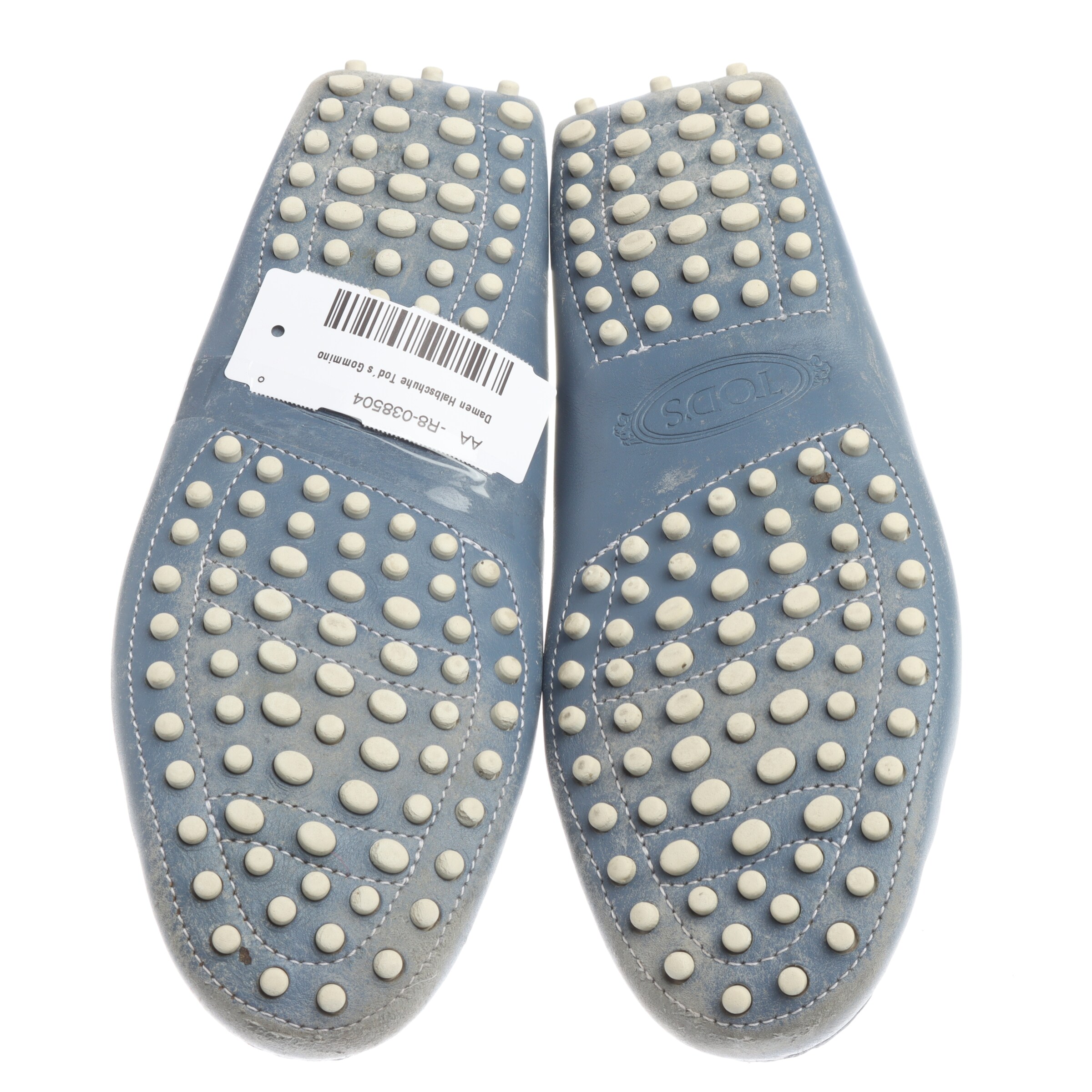 Tod's Flats & Loafers in 37 in Blue