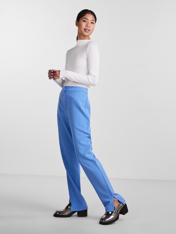 PIECES Loosefit Hose 'Bailey' in Blau