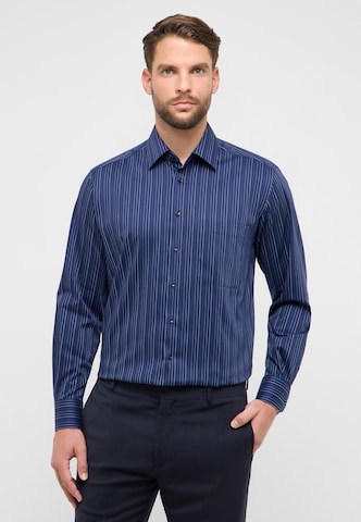 ETERNA Comfort fit Business shirt in Blue: front