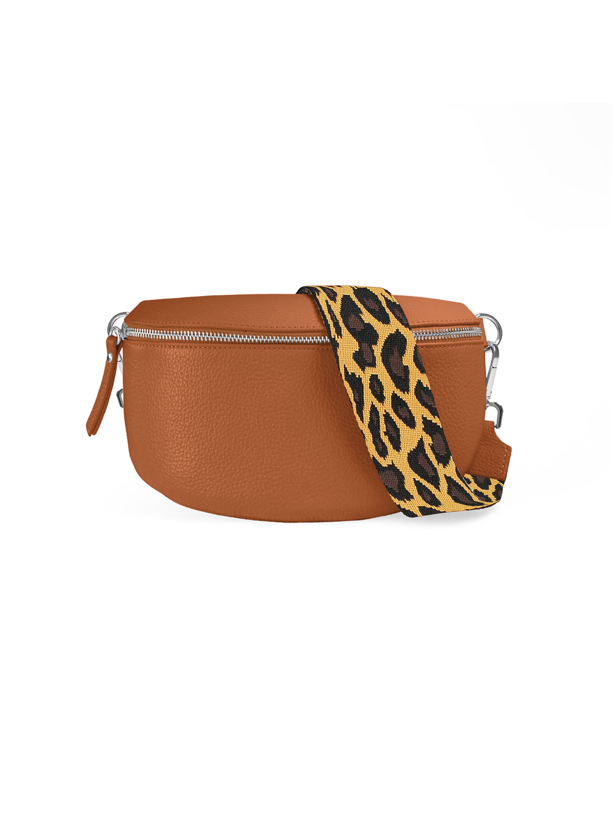 lePelou Belt bag 'SERENA medium' in Brown: front