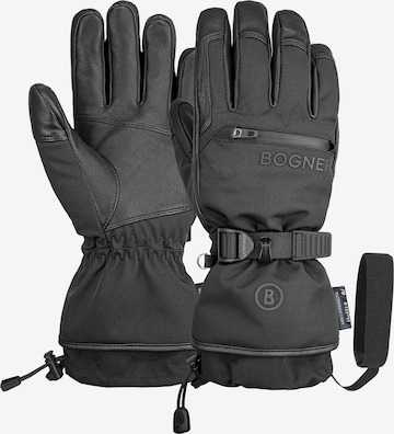 BOGNER Athletic Gloves 'Adriano R-TEX®XT' in Black: front
