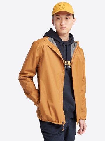 TIMBERLAND Демисезонная куртка в Коричневый: спереди