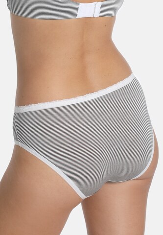 sassa Panty 'STRIPE RANGE' in White