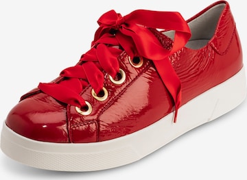 Baskets basses VITAFORM en rouge : devant