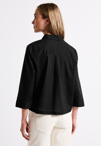 STREET ONE Bluse in Schwarz