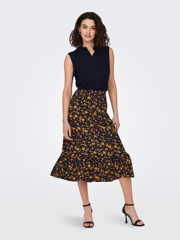 ONLY Blouse 'SECOND' in Blauw