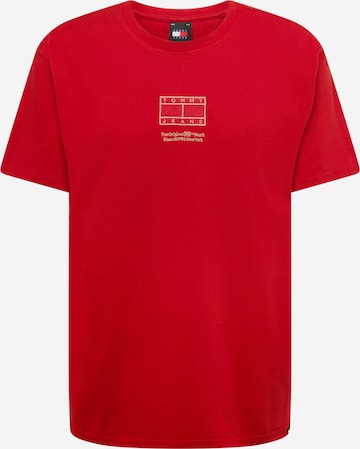 Tommy Jeans Bluser & t-shirts i rød: forside