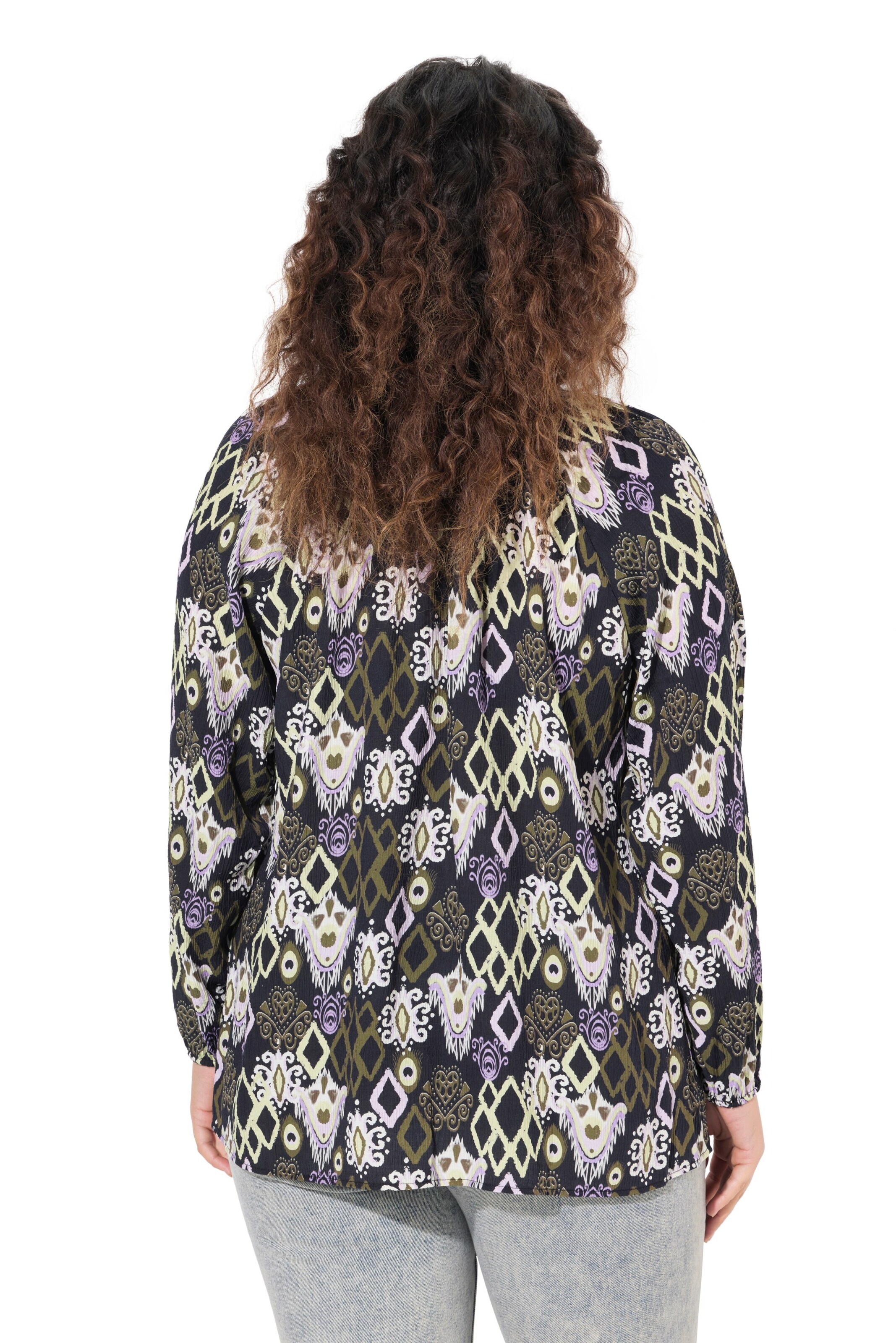 Chemisier Ulla Popken en mélange de couleurs