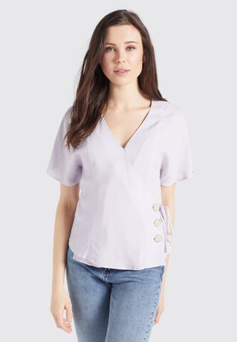 khujo Bluse 'Giovanna' i lilla: forside