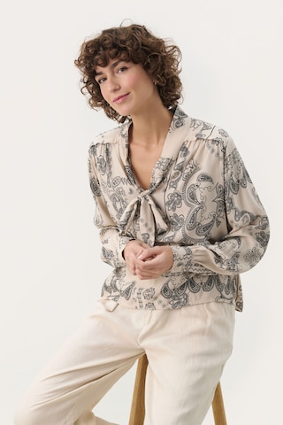 Part Two Blouse 'NajiaPW' in Beige: voorkant