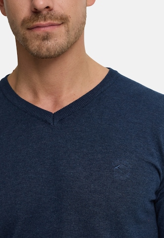 INDICODE JEANS Sweater 'Tikks' in Blue