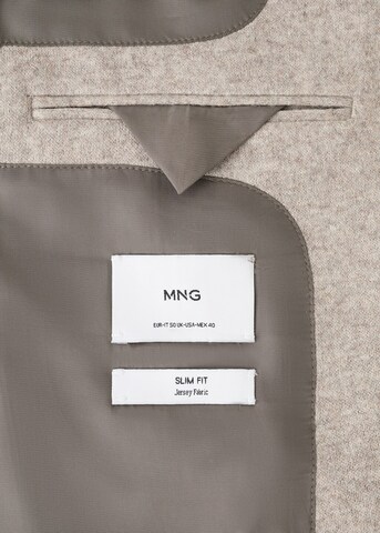 MANGO MAN Slim fit Suit Jacket 'Molina' in Beige