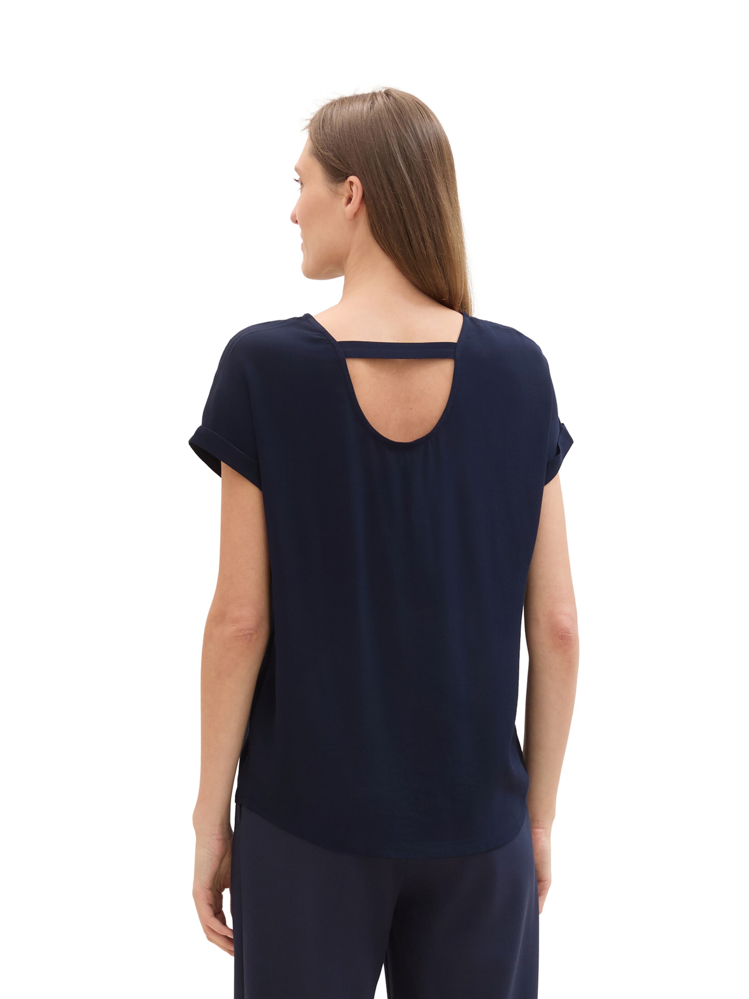 TOM TAILOR Блузка в Синий