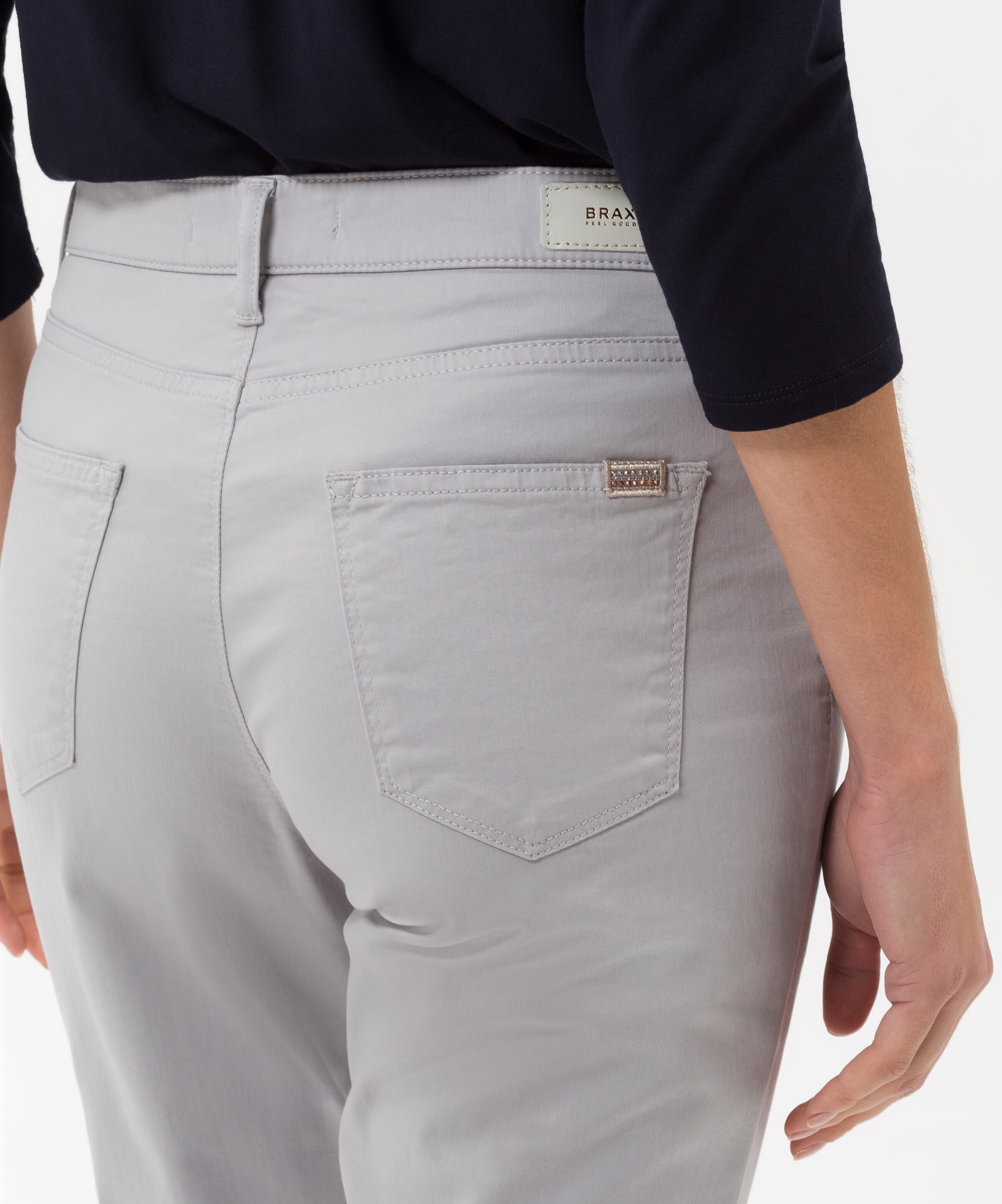 Frauen Große Größen BRAX Hose 'Carola' in Grau - FM12383 Frauen Große Größen BRAX Hose 'Carola' in Grau - FM12383