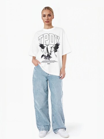 T-shirt ' Yuki F ' trueprodigy en blanc