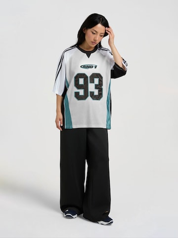 balta AND1 Laisvi marškinėliai 'Respect The Game'