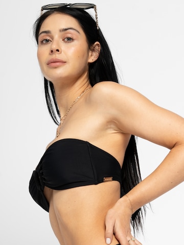 alife & kickin Bandeau Bikinitop 'KandyAK A' in Zwart