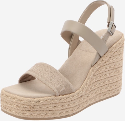 Basutės su dirželiais 'Elisabeth' iš Calvin Klein, spalva – smėlio spalva, Prekių apžvalga