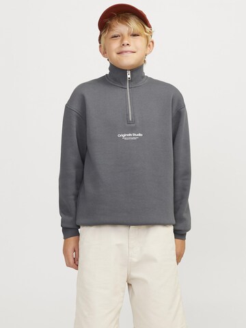 Jack & Jones Junior - Sudadera 'JORVESTERBRO' en gris: frente