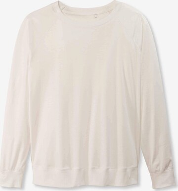 CALIDA Pajama Shirt in White: front