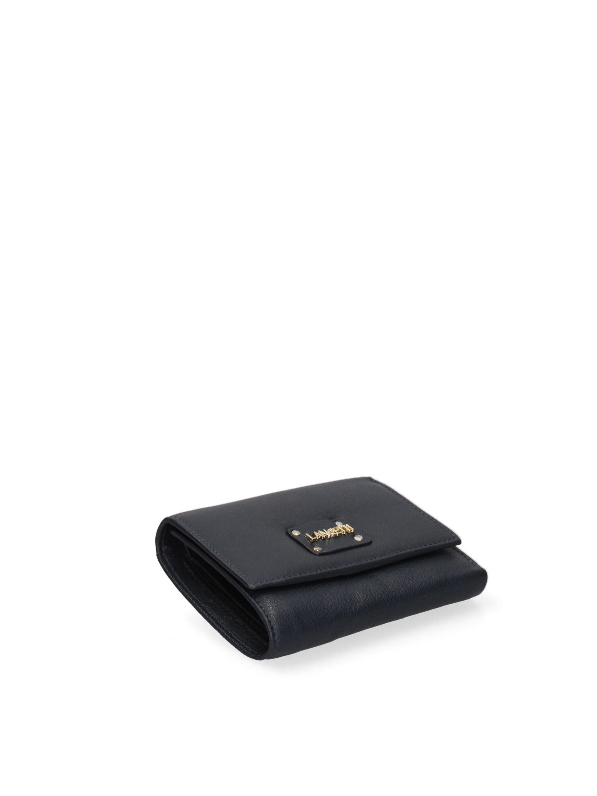 Lancetti Wallet in Blue: front