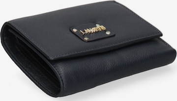 Lancetti Wallet in Blue: front