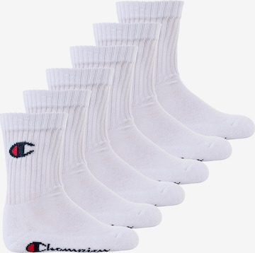 Champion Authentic Athletic Apparel Sokker i hvid: forside