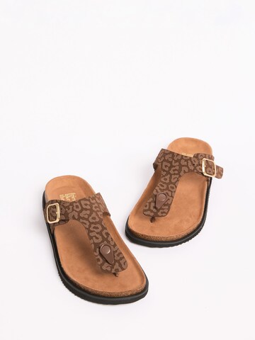 Friends Like These Босоножки через палец в Коричневый