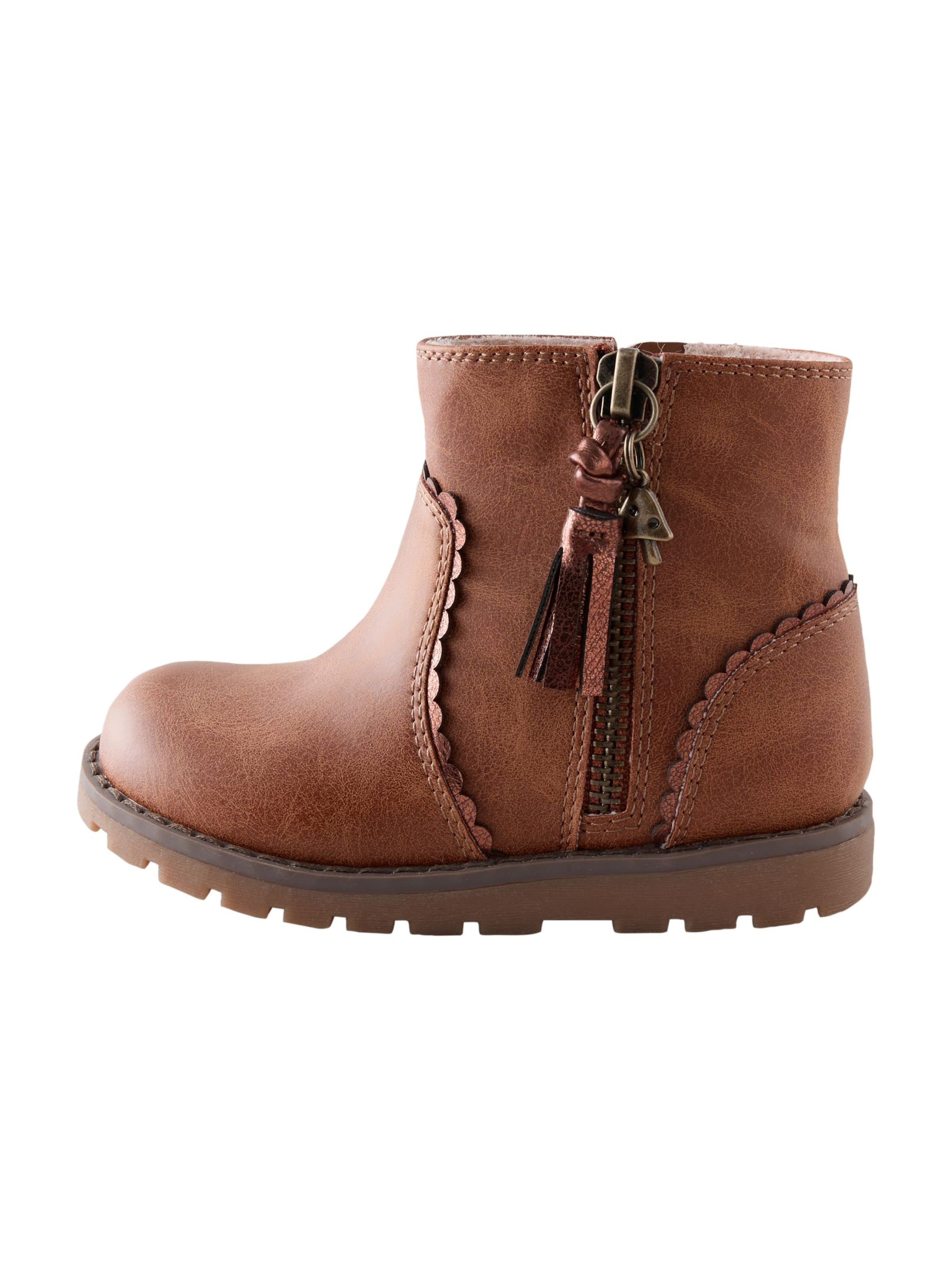 Bottes Next en marron : devant