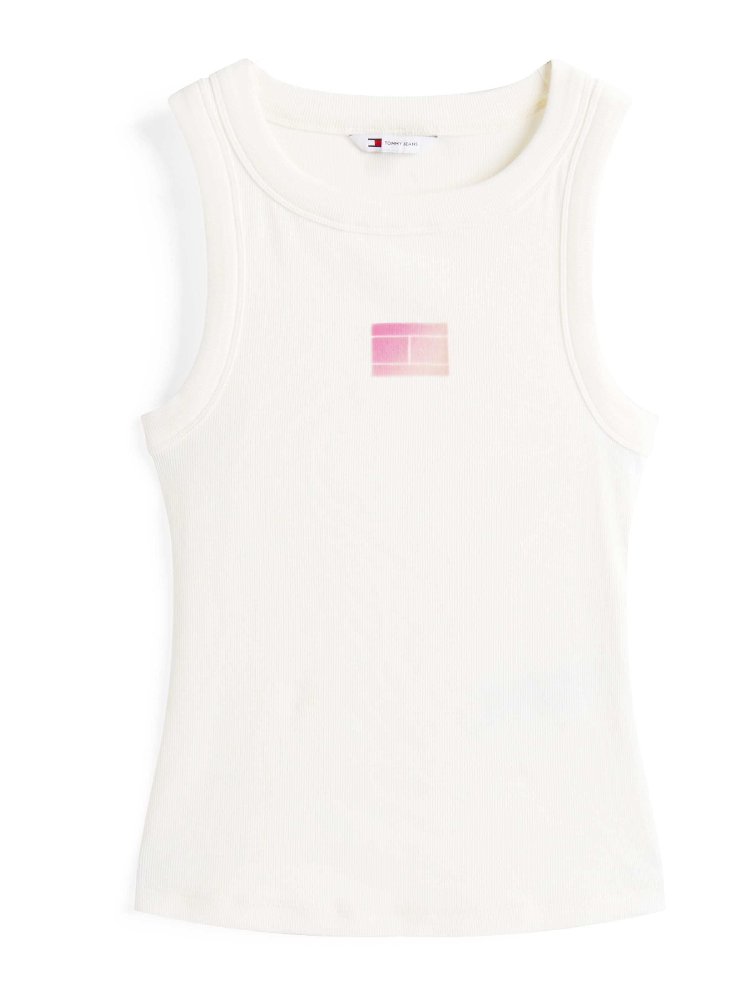 Tommy Jeans Top in Weiß: Vorderseite